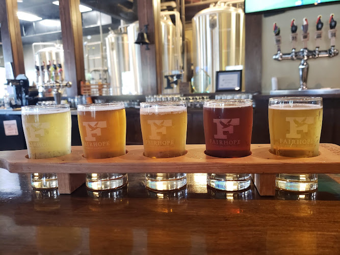 Fairhope Brewing Company exterior view showcasing professional Brewery services in Fairhope, Alabama