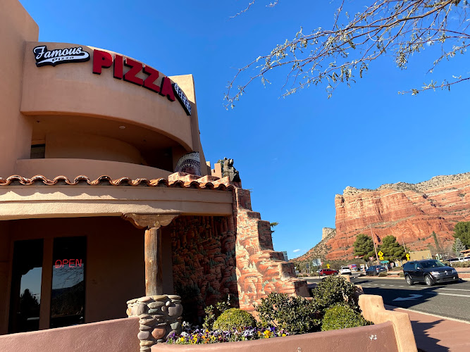 Famous Pizza & Beer - Village of Oak Creek exterior view showcasing professional restaurants services in Sedona, Arizona