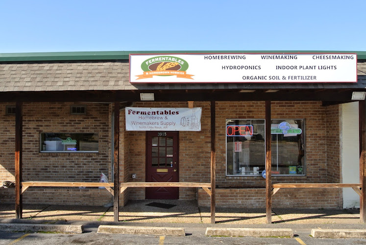 Fermentables & Homegrown Hobbies exterior view showcasing professional Brewing supply store services in Little Rock, Arkansas