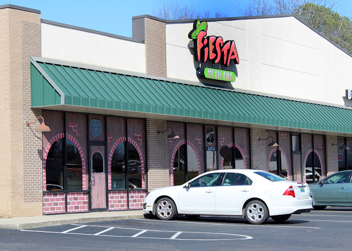 Fiesta Mexicana exterior view showcasing professional restaurants services in Tuscumbia, Alabama