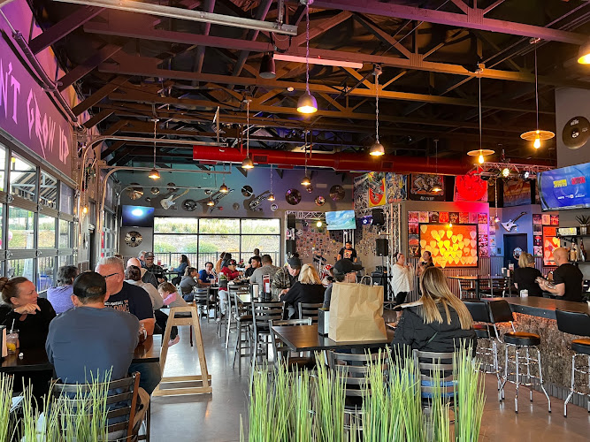 Fire Rock Burgers & Brews exterior view showcasing professional restaurants services in Calimesa, California