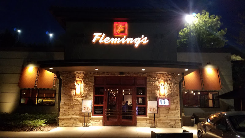 Fleming’s Prime Steakhouse & Wine Bar exterior view showcasing professional restaurants services in Birmingham, Alabama