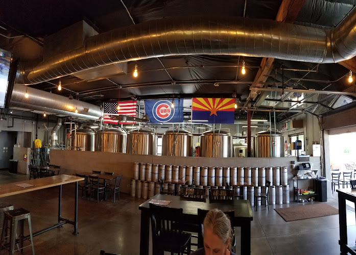 Flying Basset Brewing exterior view showcasing professional Brewery services in Gilbert, Arizona