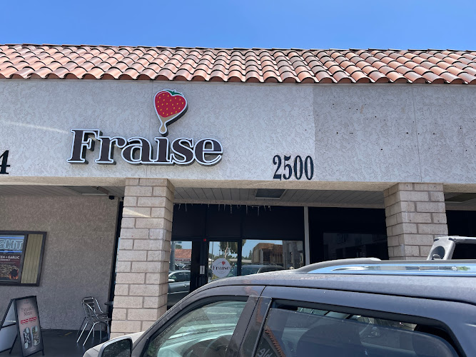 Fraise Cafe exterior view showcasing professional restaurants services in Fullerton, California
