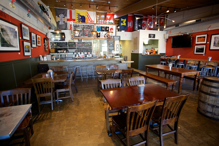 Freewheel Brewing Company exterior view showcasing professional Brewery services in Redwood City, California