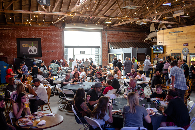 Full Circle Brewing Co. exterior view showcasing professional Brewery services in Fresno, California