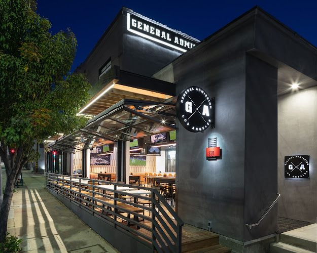 General Admission exterior view showcasing professional restaurants services in Los Angeles, California