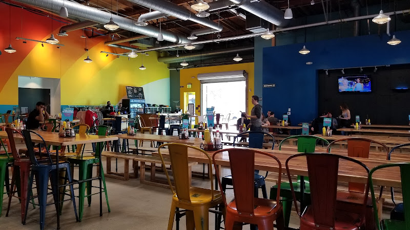 Golden Road Brewing Anaheim exterior view showcasing professional Brewery services in Anaheim, California