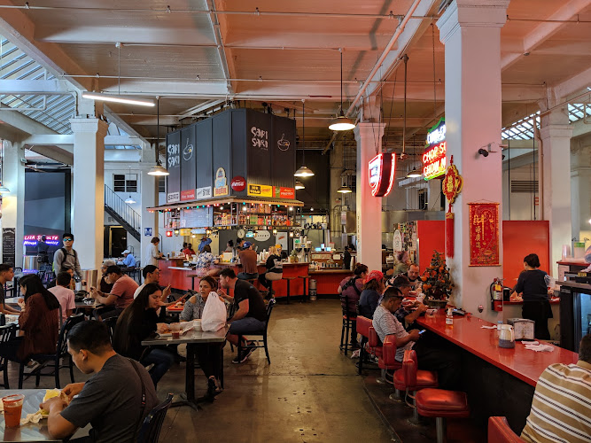 Golden Road Grand Central Market exterior view showcasing professional restaurants services in Los Angeles, California