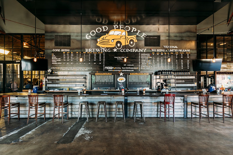 Good People Brewing Company exterior view showcasing professional Brewery services in Birmingham, Alabama