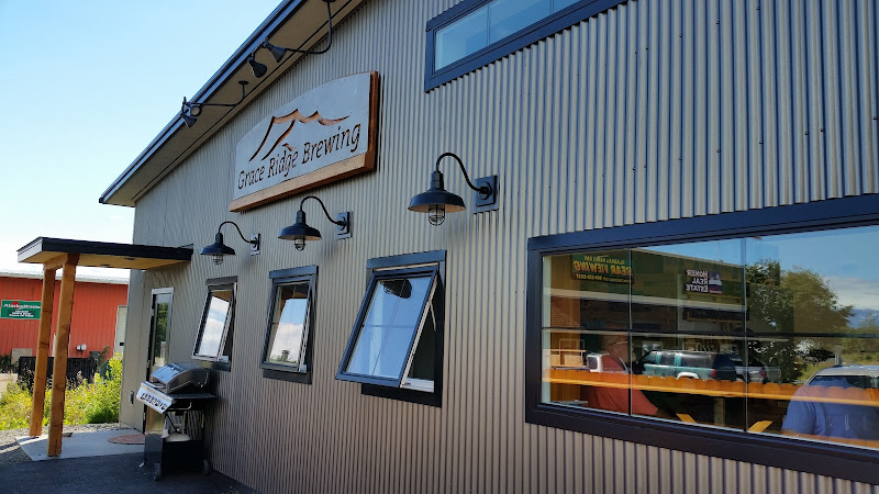 Grace Ridge Brewing Co. exterior view showcasing professional Brewery services in Homer, Alaska