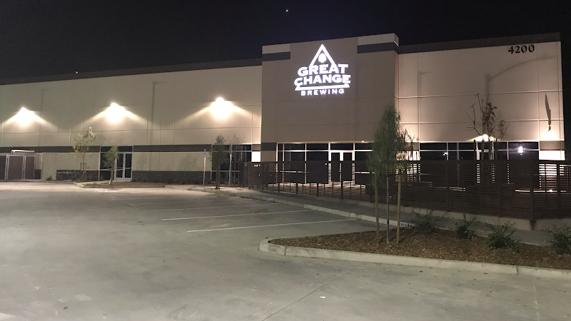 Great Change Brewing exterior view showcasing professional Brewery services in Bakersfield, California