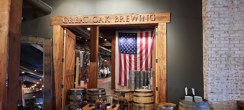 Great Oak Brewing exterior view showcasing professional Brewery services in Johnson City, Tennessee