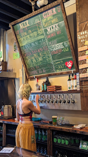 Green Bus Brewing exterior view showcasing professional Brewery services in Huntsville, Alabama
