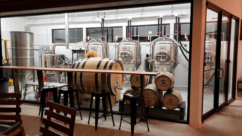 Hawk Moth Brewery & Beer Parlor exterior view showcasing professional Brewery services in Bentonville, Arkansas