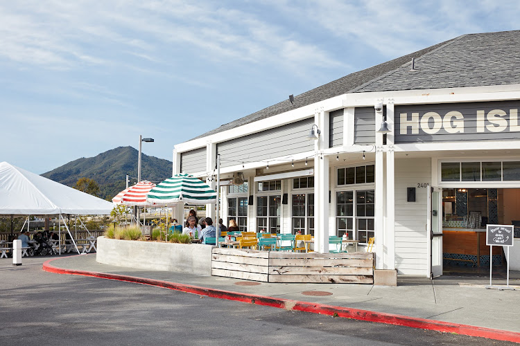Hog Island Larkspur exterior view showcasing professional restaurants services in Larkspur, California