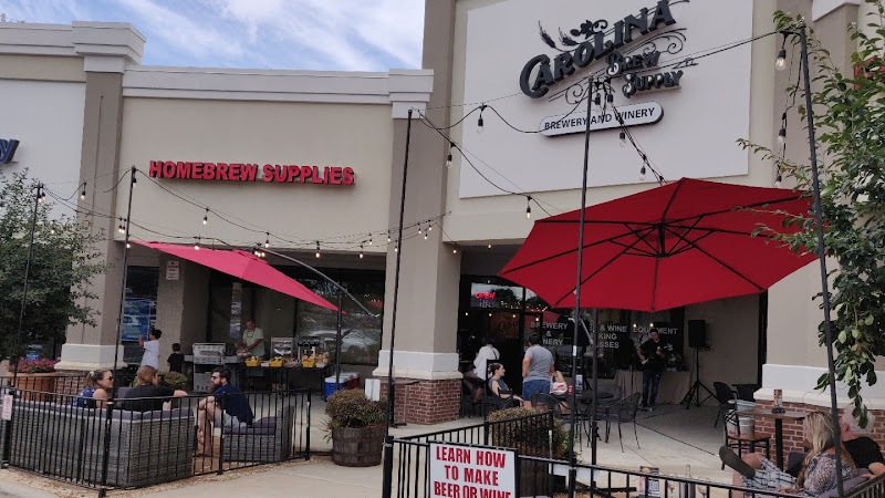 Homebrew Supplies exterior view showcasing professional Brewing supply store services in Rock Hill, South Carolina