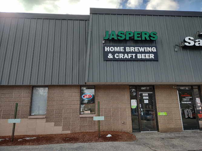 Jasper's Homebrew & Winemaking exterior view showcasing professional Brewing supply store services in Nashua, New Hampshire