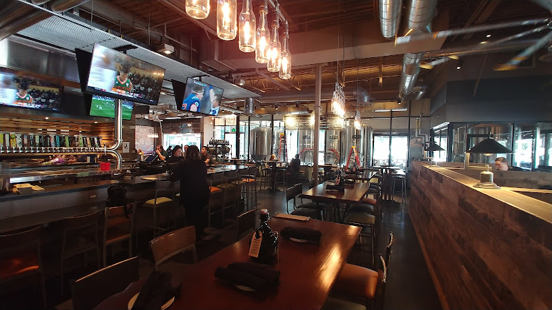 Karl Strauss Brewing Company Costa Mesa exterior view showcasing professional restaurants services in Costa Mesa, California