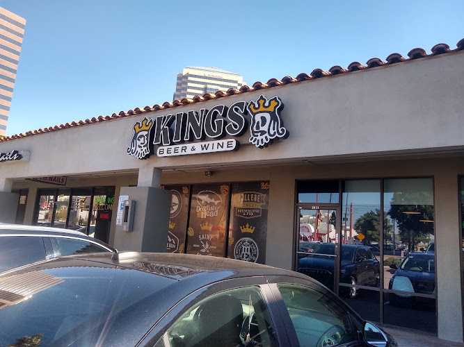 Kings Beer & Wine exterior view showcasing professional Beer store services in Phoenix, Arizona