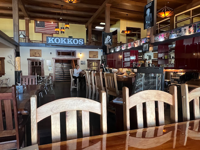 Kokkos Bar/Redwood Event Center exterior view showcasing professional restaurants services in Fort Bragg, California