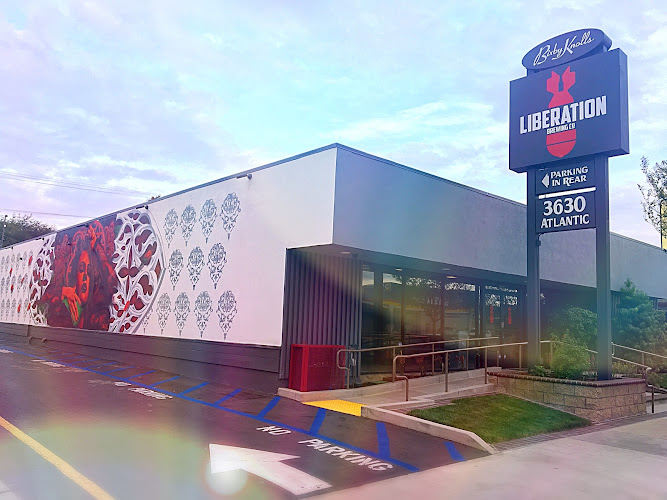 Liberation Brewing Co exterior view showcasing professional Brewery services in Long Beach, California