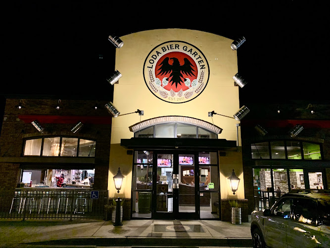 LoDa Bier Garten exterior view showcasing professional restaurants services in Mobile, Alabama