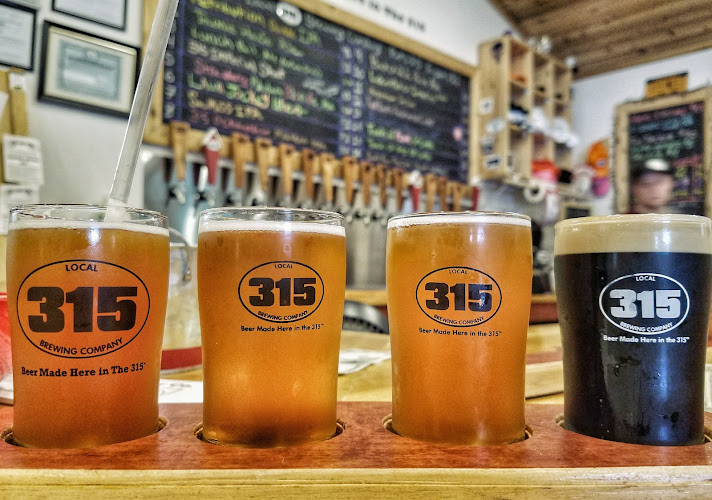 Local 315 Brewing Company exterior view showcasing professional Brewery services in Warners, New York