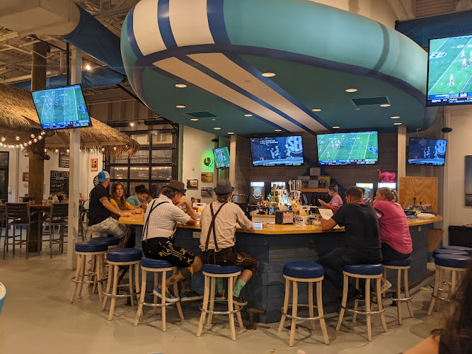 Lucy's Retired Surfers Bar & Restaurant exterior view showcasing professional restaurants services in Foley, Alabama