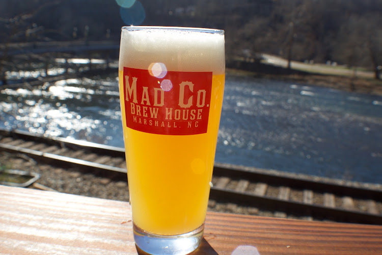 Mad Co. Brew House exterior view showcasing professional Brewery services in Marshall, North Carolina