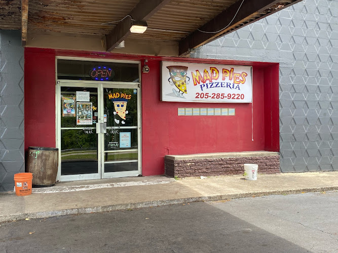 Mad Pies Restaurant & Bar exterior view showcasing professional restaurants services in Coalburg, Alabama