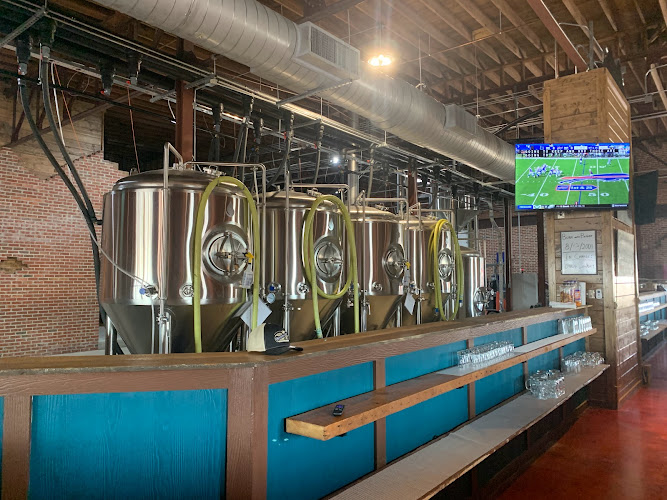 Main Channel Brewing exterior view showcasing professional Brewery services in Albertville, Alabama
