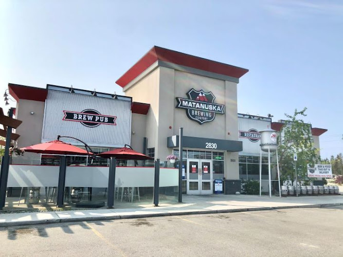 Matanuska Brewing Midtown, Anchorage exterior view showcasing professional restaurants services in Anchorage, Alaska