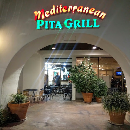 Mediterranean Pita Grill exterior view showcasing professional restaurants services in Calabasas, California