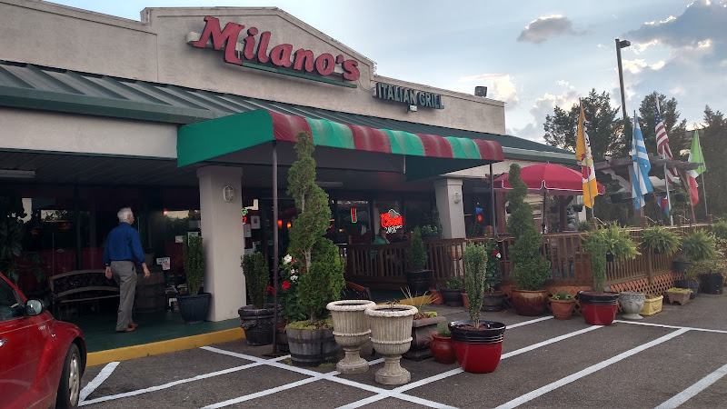 Milano's Italian Grille exterior view showcasing professional restaurants services in Valley, Alabama