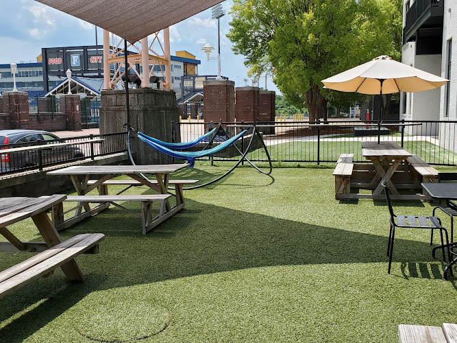 Naked River Brewing & BBQ exterior view showcasing professional restaurants services in Chattanooga, Tennessee
