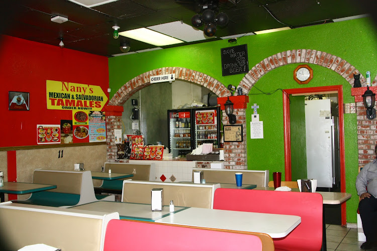 Nany's Authenic Mexican & Pupuseria exterior view showcasing professional restaurants services in Santa Clarita, California