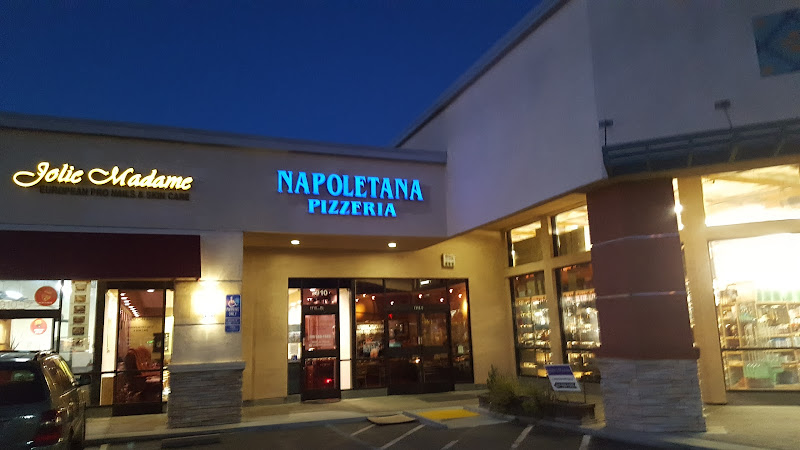Napoletana Pizzeria exterior view showcasing professional restaurants services in Mountain View, California