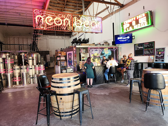 Neon Bear Brewery exterior view showcasing professional Brewery services in Pomona, California