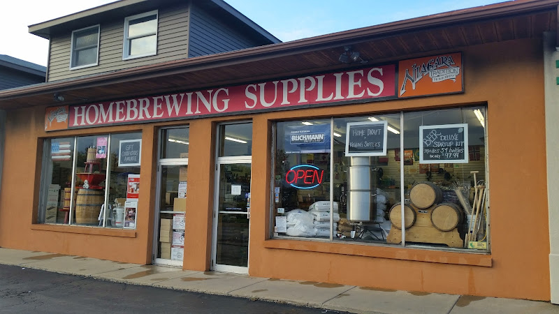 Niagara Tradition Home Beer & Wine Supply exterior view showcasing professional Brewing supply store services in Buffalo, New York