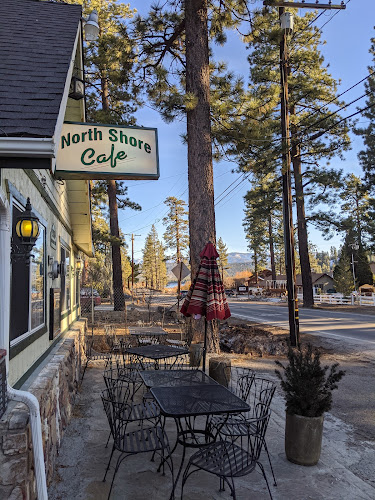 North Shore Cafe exterior view showcasing professional restaurants services in Fawnskin, California