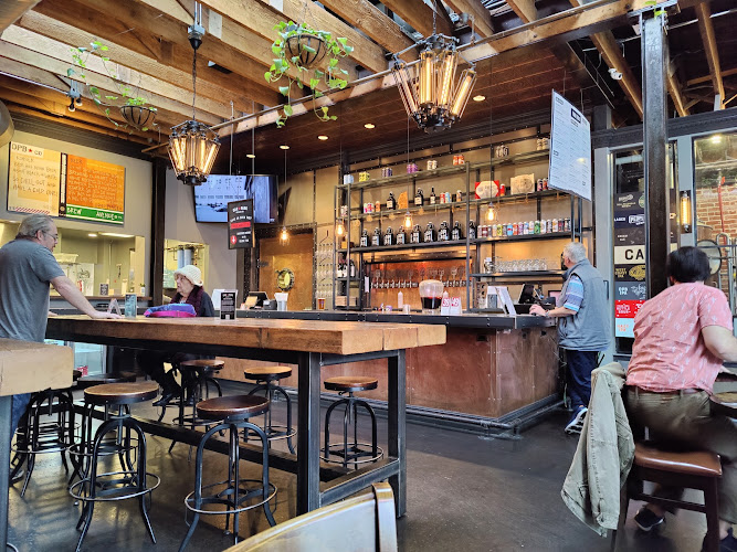 Oak Park Brewing Co. exterior view showcasing professional restaurants services in Sacramento, California