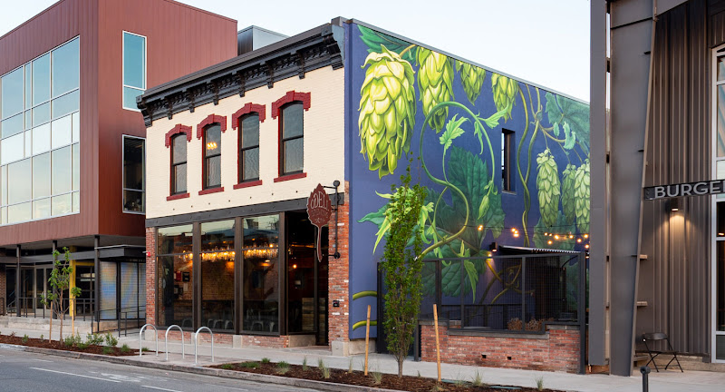 Odell Brewing Five Points Brewhouse exterior view showcasing professional Brewery services in Denver, Colorado