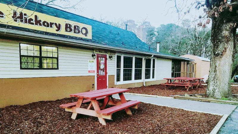 Ole Hickory BBQ exterior view showcasing professional restaurants services in New Market, Alabama