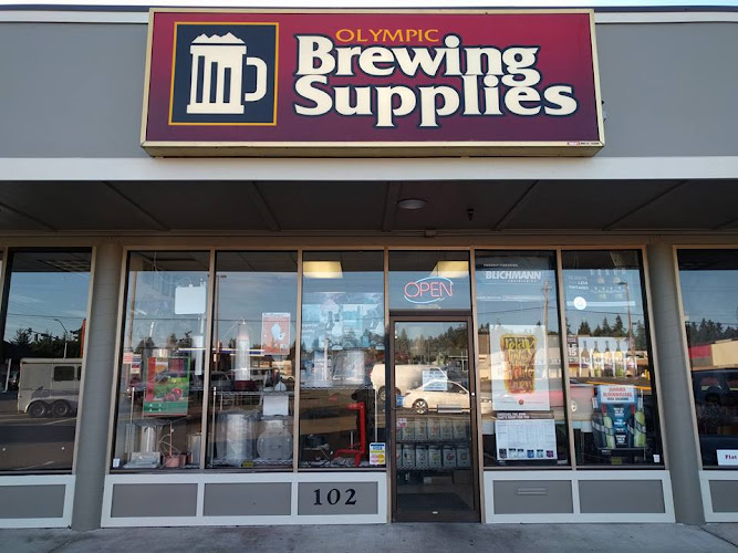 Olympic Brewing Supplies exterior view showcasing professional Brewing supply store services in Bremerton, Washington