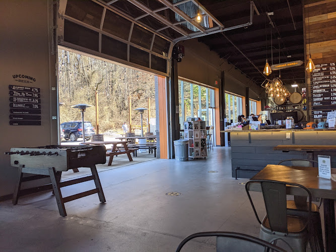 Orange Hat Brewing Company exterior view showcasing professional Brewery services in Knoxville, Tennessee