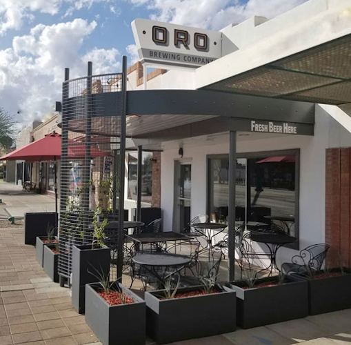 Oro Brewing Company exterior view showcasing professional Brewery services in Mesa, Arizona
