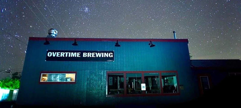 Overtime Brewing exterior view showcasing professional restaurants services in Fort Bragg, California