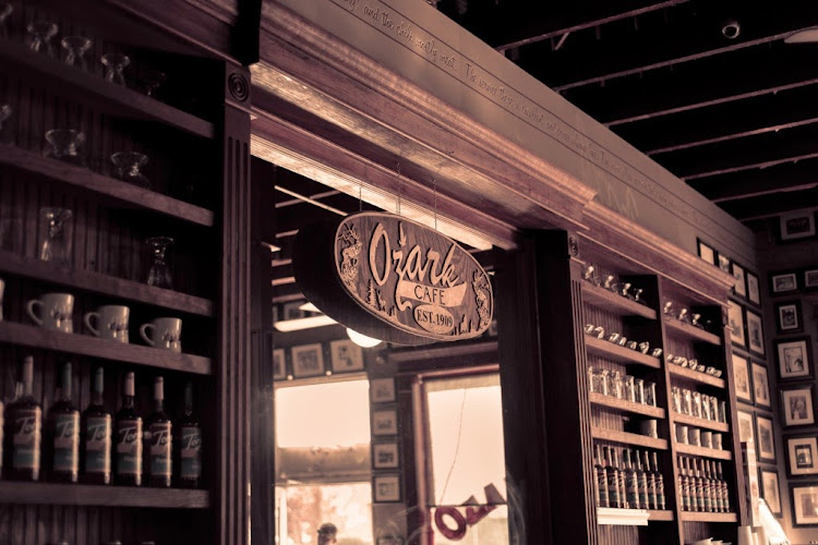 Ozark Cafe exterior view showcasing professional restaurants services in Jasper, Arkansas