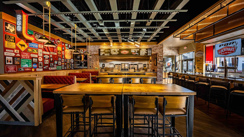 PBR Lockhart Smokehouse exterior view showcasing professional restaurants services in Huntsville, Alabama